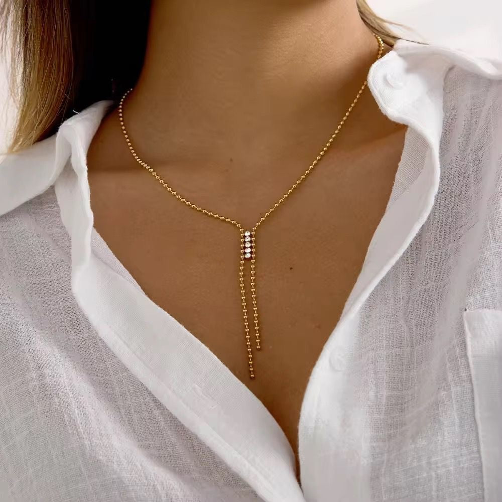 Midnight Drip Necklace