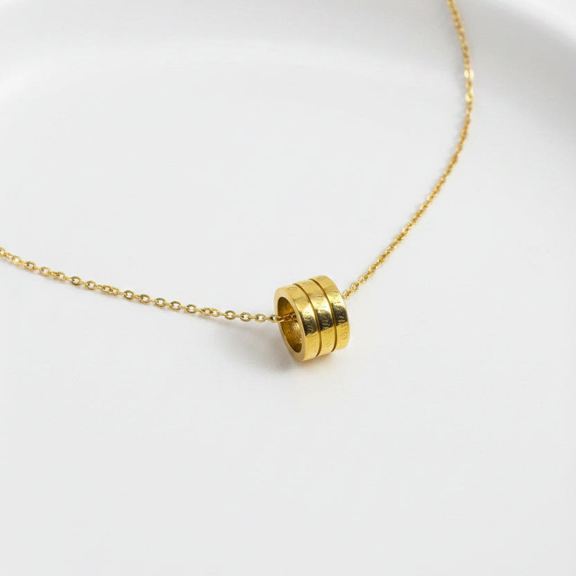 Trinity Ring Necklace