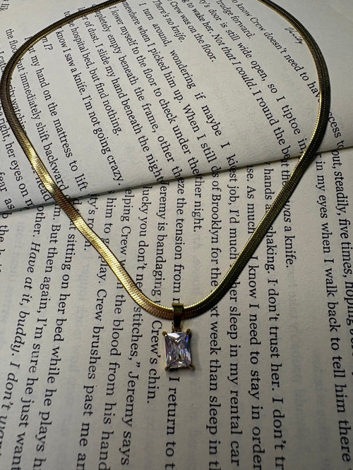 Crystal Pendant Necklace