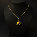 Sunflower Charm Necklace