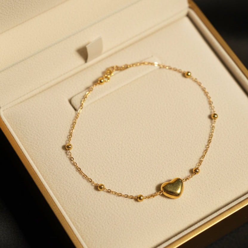 Dainty Heart Bracelet