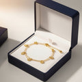 Clover Charm Duo Bracelet