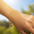 Triple Layer Chain Bracelet