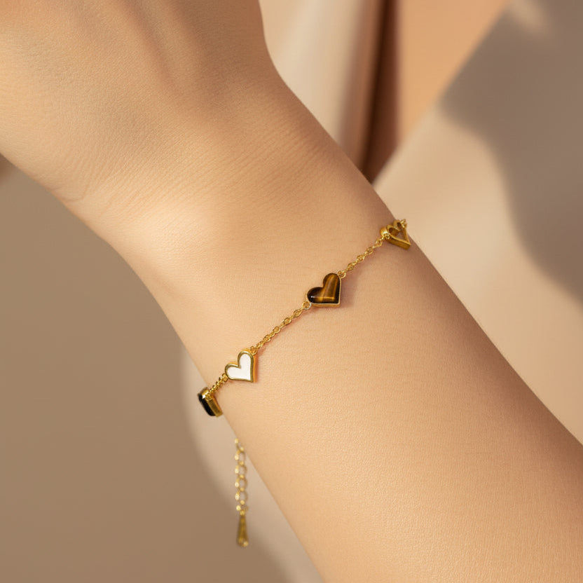 Minimalist Heart Bracelet