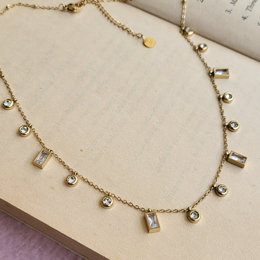 Crystal Charm Necklace