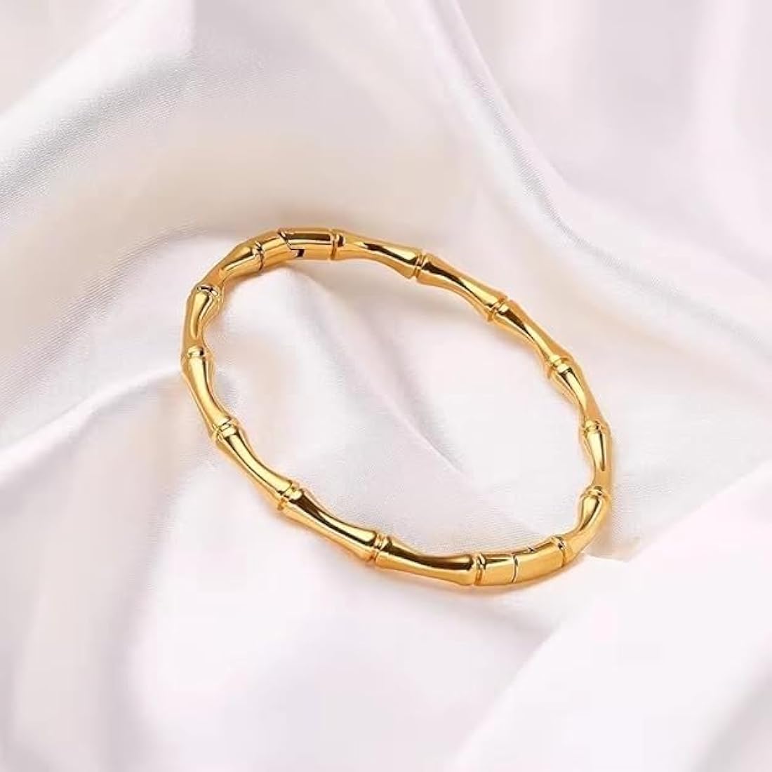 Openable Bamboo Bangle Bracelet