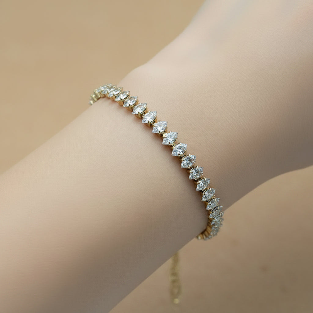 Zirconia Tennis Bracelet