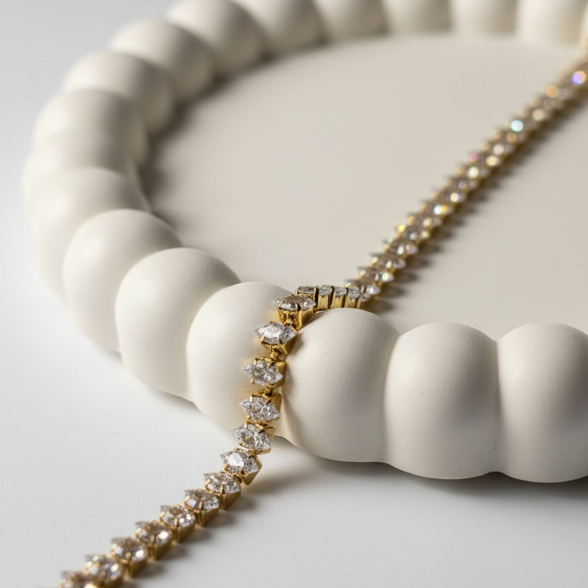 Zirconia Tennis Bracelet