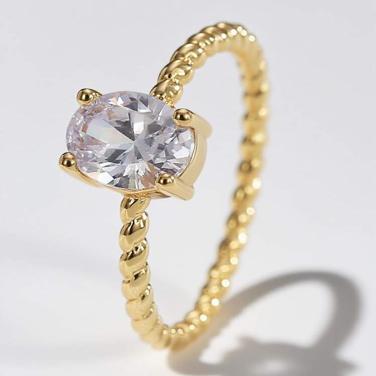 Helix Oval Ring