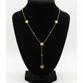 Celestial Sun Lariat Necklace