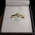 Heart Halo Ring