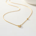 Dainty Gold Heart Necklace