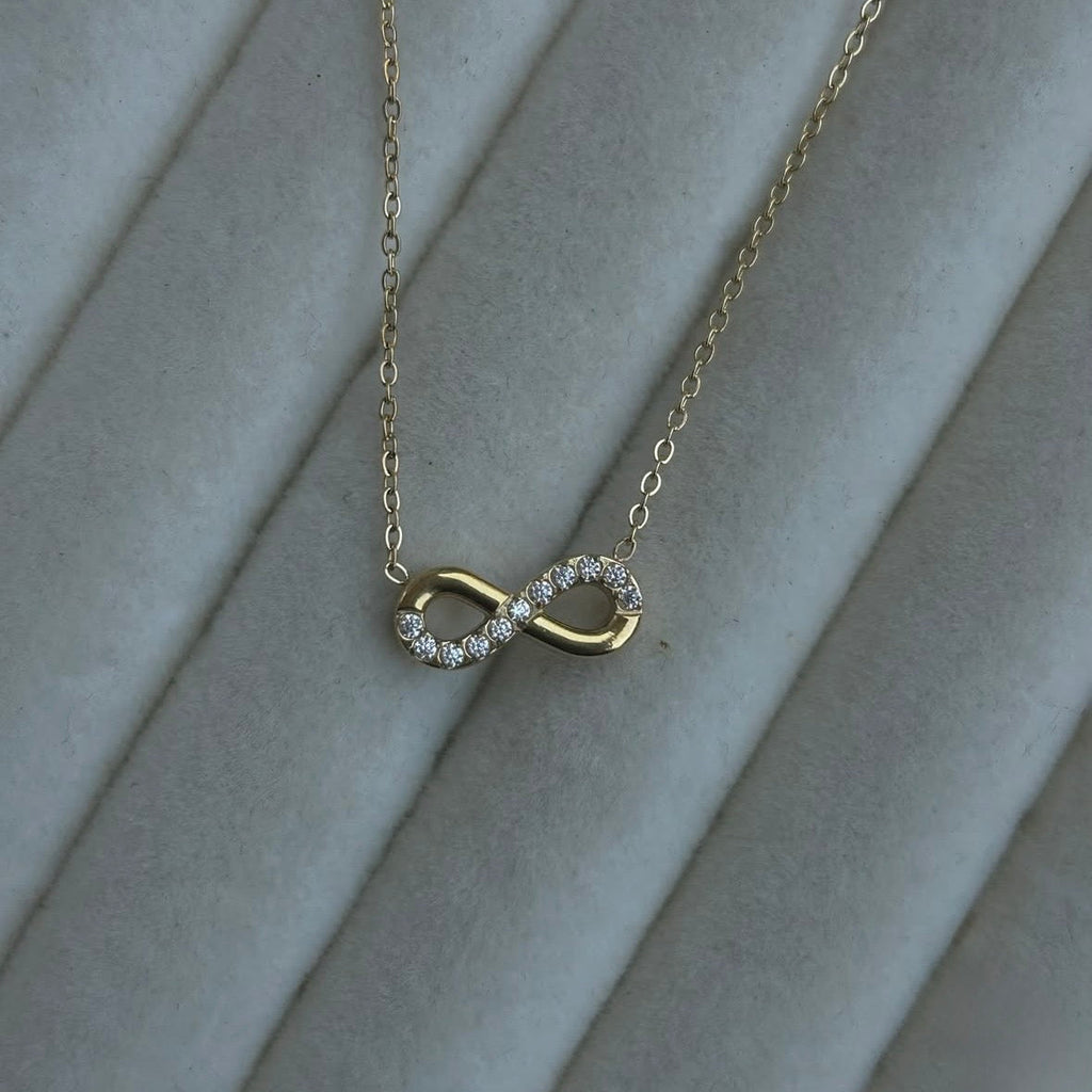 Infinity Crystal Necklace