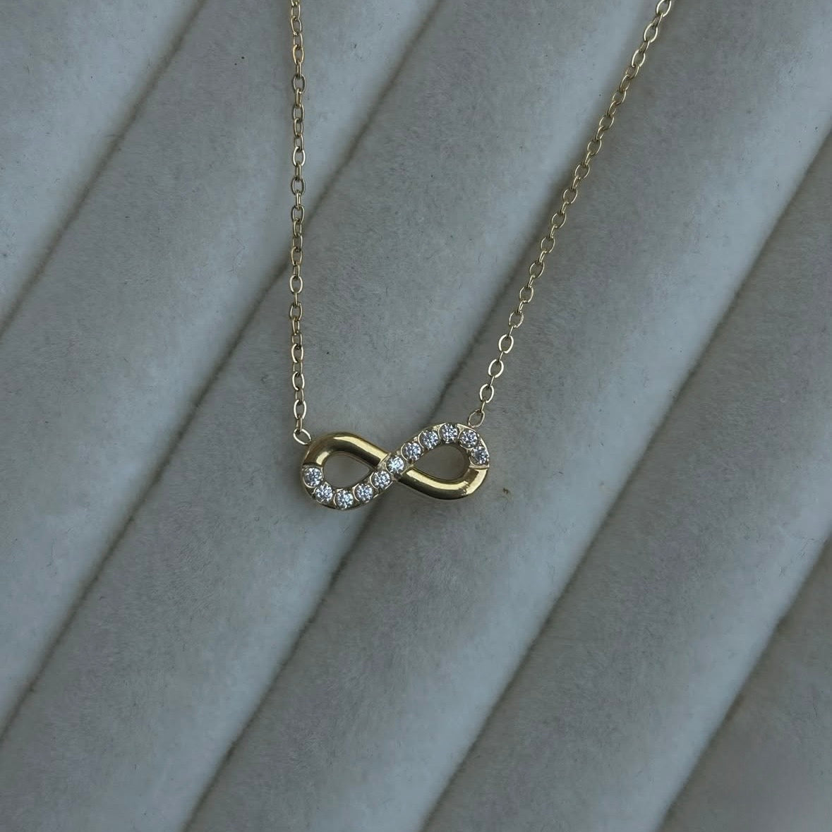 Infinity Crystal Necklace