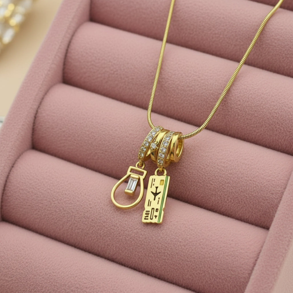 Travel Charm Necklace