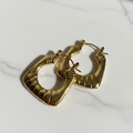 Square Hoop Earrings
